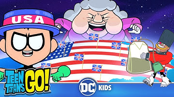 Teen Titans Go! em Português | Dia da independência | DC Kids