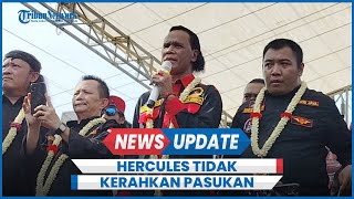GRIB Pimpinan Hercules Bantah Kerahkan Pasukan Melawan Pihak Tolak Prabowo Menang
