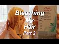 BLEACHING and TONING my hair at home + wella T18