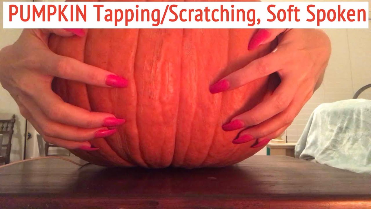 ASMR * PUMPKIN Scratching * Fast Tapping & Scratching * Soft Spoken * ASMRVilla
