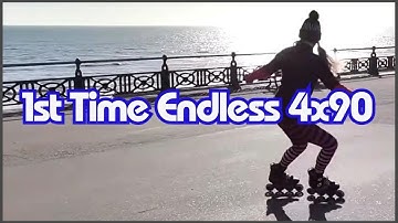 Day 1 trying out the Endless 4x90 frame. Frame adjustments, striding & basic wizard skills from Asha