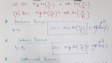 Thermodynamics(Part V): Entropy Calculations, Gibbs Free Energy