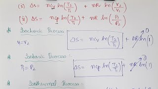 Thermodynamics(Part V): Entropy Calculations, Gibbs Free Energy