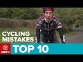 Top 10 Cycling Mistakes And How To Avoid Them