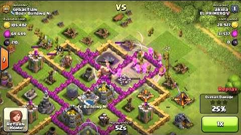Clash of clans - screen recorder test