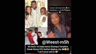 50 Cent's 1st baby mama Shaniqua Tompkins Sneak.  #hiphop #rapper #rap #hiphopartist