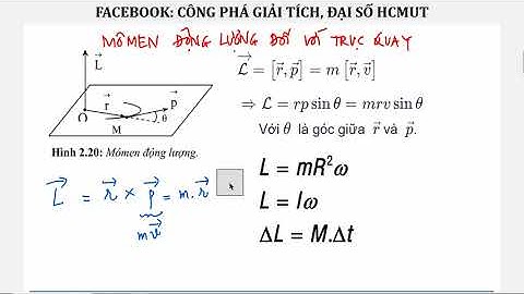 VẬT LÝ 1 - CHƯƠNG 3 - MOMEN ĐỘNG LƯỢNG