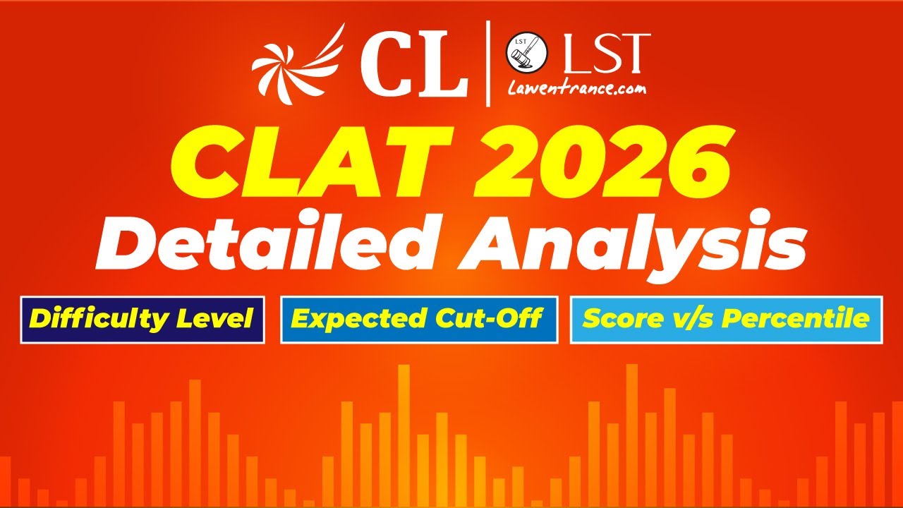 CLAT 2026 Exam Analysis | CLAT Exam Difficulty Level & Expected Cut-off ...