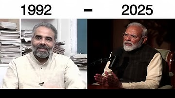 Narendra Modi - Clip from every year from 1992 to 2025