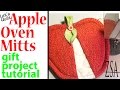 Let's Quilt Apple Oven Mitts | Gift Project Tutorial | Zazu's Stitch Art