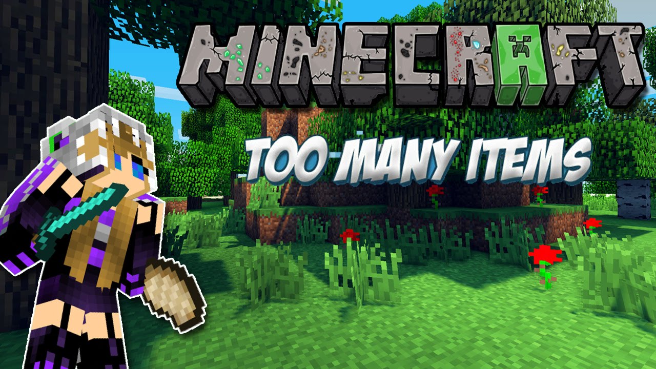 Minecraft To Many Items Mod 1.7 10 Minecraft 1.7.10 Too Many Items Tutorial - YouTube