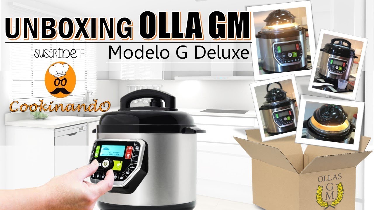 Olla GM Modelo H Deluxe con Pantalla LCD