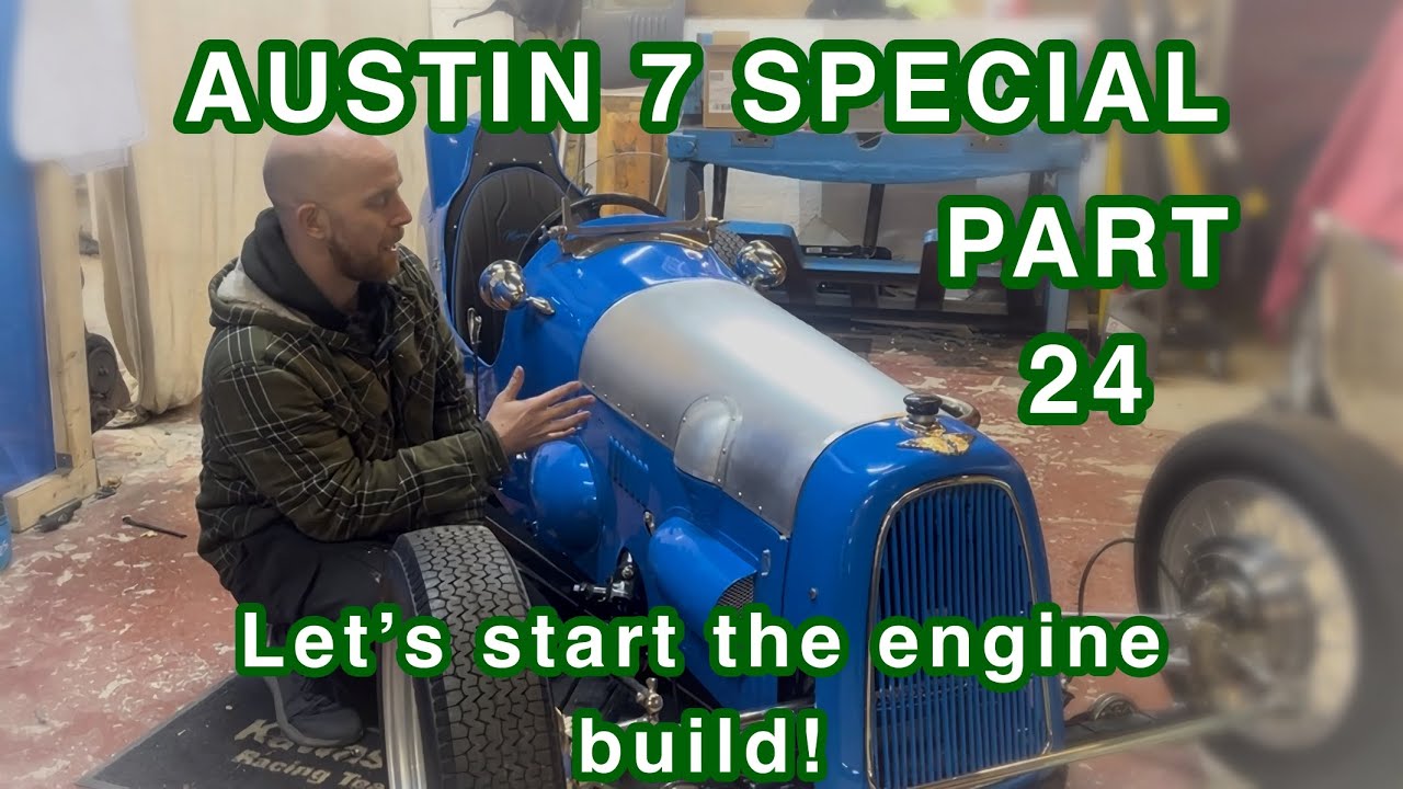 Спецвыпуск Austin 7 - часть 24 - начало сборки двигателя