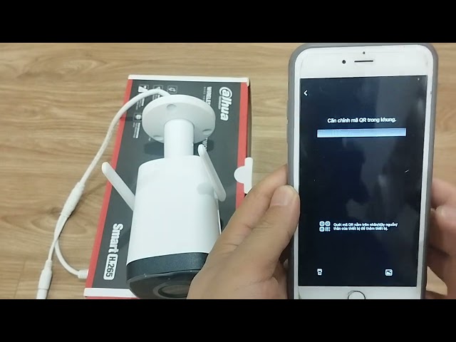 Hướng dẫn chi tiết cài đặt xem camera dahua DH-IPC-HFW1230DT-STW trên điện thoại iPhone (Từ A đến Z)