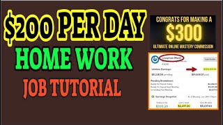 Get PAID $200 DAILY For Writing Online (Make Money Online Writing)