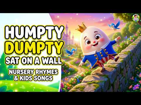 Humpty Dumpty Nursery Rhyme - Animation English Rhymes for children - Tocoyo Learning #cartoon