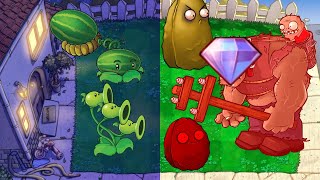 PvZ Brutal Mode NLL, 25 Sun - Part 10 - Ş̶̧̻̯̮̆͒̀ȩ̶͚͉̔c̸͈͔̄̕ŕ̴̰̱́͋̋ȩ̴̂̇t̸̙̗̘͈͐̌̓̿͠͝ Stage Finale
