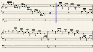 Praeludium in D Minor (P. 407) for Pipe Organ