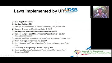 The pursuit of Intellectual Property Rights _Uganda Registration Service Bureau (URSB)