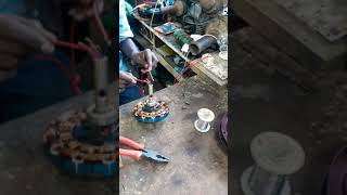 Perfect Celling fan coil winding series check kaise kare short youtubeshort viral video