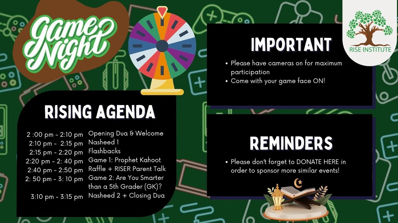 RISE Game Night