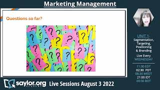 Segmentation, Targeting, Positioning & Branding: Marketing Management- Unit 3 Overview