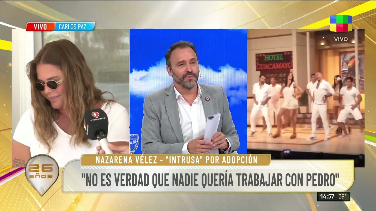 NAZARENA VÉLEZ sobre la decisión de APTRA sobre EVELYN VON BROCKE: "LO GRITÉ COMO UN GOL DE MESSI"