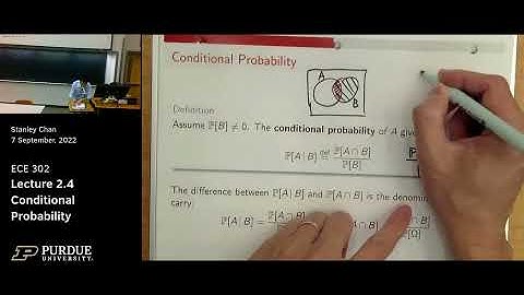 Lecture 6 Conditional Probability