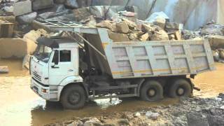 KAMAZ 6520 INDIA(KAMAZ 6520 INDIA working in KAtni marble mines., 2012-06-24T22:31:01.000Z)