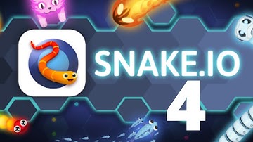 Snake.io Gameplay Walkthrough Part 4 I was number ONE - (iOS, Android)