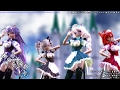【MMD崩壊3rd】崩壊メイド隊で「被害妄想携帯女子(笑)/Cellphone Paranoia Girl (lol)」 [4K60fps]