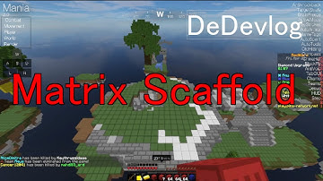 [devlog]matrix infinity君 scaffold