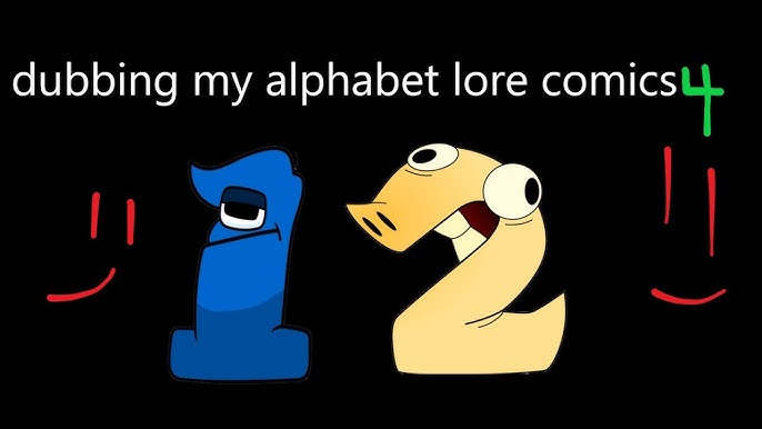 Alphabet Lore But Lowercase Part 2 - Comic Studio