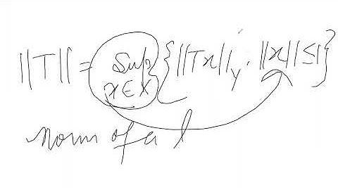 Norm of Linear operator