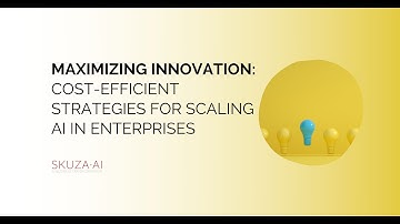 Maximizing Innovation: Cost-Efficient Strategies for Scaling AI in Enterprises