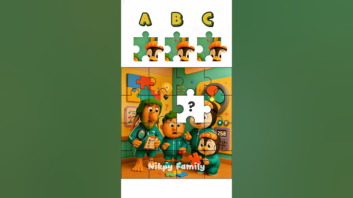 Spot the right puzzle piece! | Brr Brr Patapim & Sigma Boy Squid Game #Memes #Shorts #Nikpy