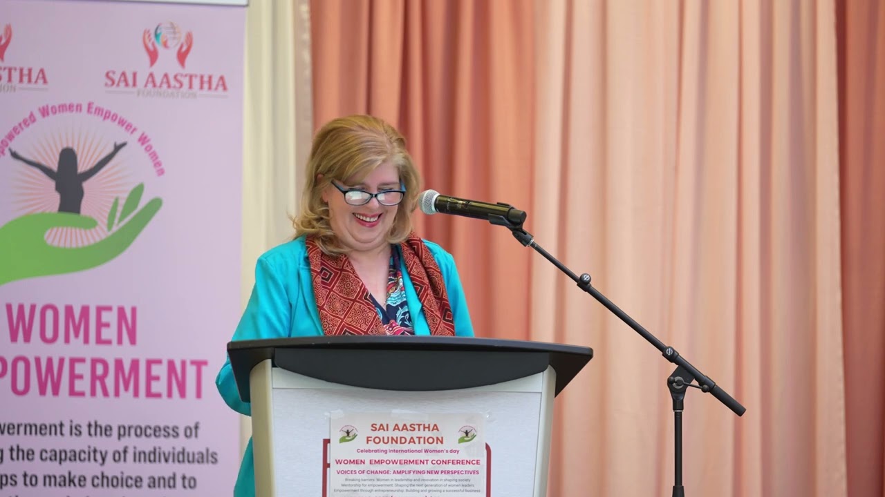 Speaker Mira Quintin, Director - 2nd Women Empowerment Conference on Mar 8, 2025.