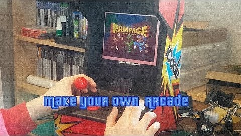 How to make a Small Arcade Machine with Raspberry Pi 3 in under 3 Hours