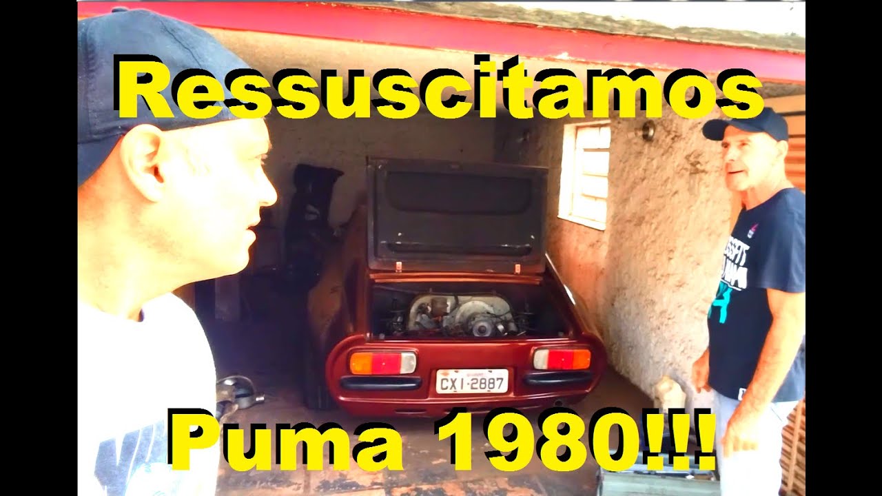 Ressuscitamos um Puma GTE 1980!!!