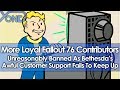 More Loyal Fallout 76 Contributors Banned As Bethesda's Awful Customer Support Fails To Keep Up