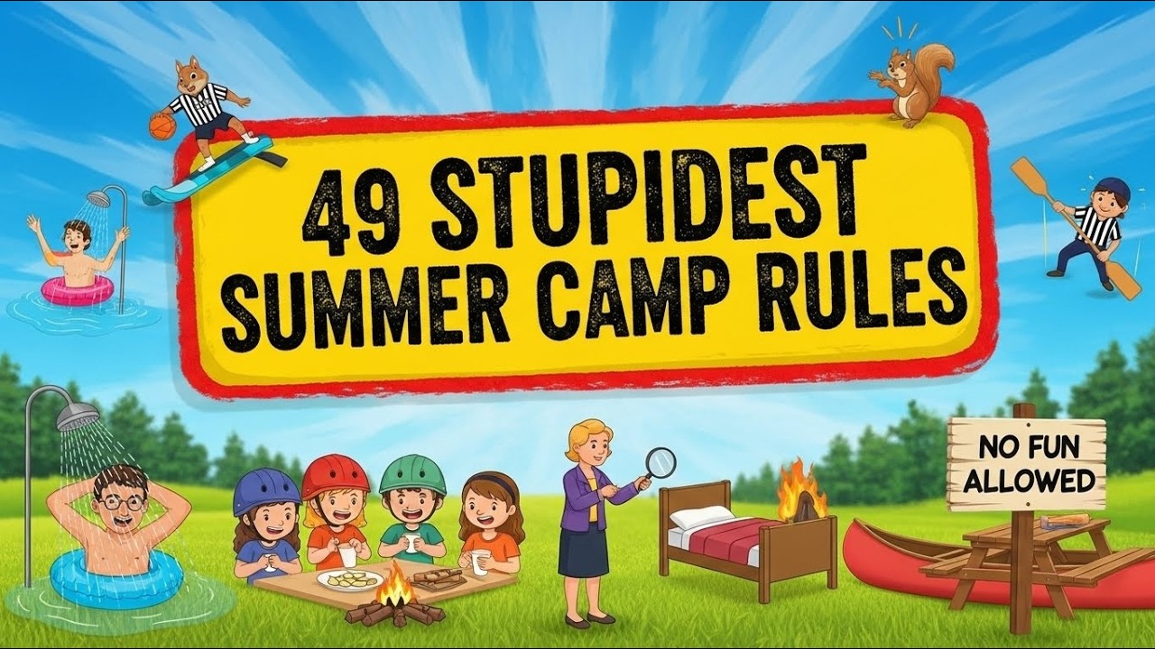 49 Absurd Summer Camp Rules That Made Zero Sense😂😂 - YouTube