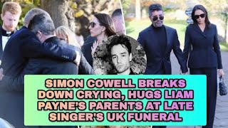 Famous Simon Cowell shared an emotional moment with Liam Payne‘s parents at a private funeral Net Worth