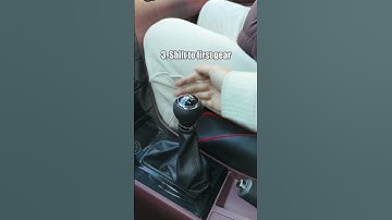 Five steps to teach you how to drive！#driving #skills #tips #knowledge #fpy