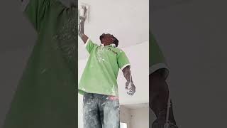 Reformado um teto #massacorrida #pladur #pintura #reforma #tecnico #construção #angola