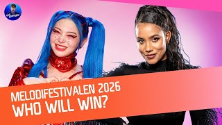 🇸🇪 Melodifestivalen 2026: Who Will Win? Top 30 by Odds