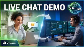 LiveAgent Live Chat Software: Transform Your Customer Service in Real Time. See It in Action