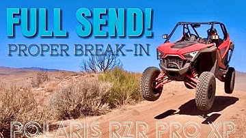 Breaking in the new 2020 Polaris Rzr Pro XP