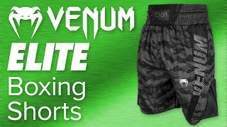 Venum Elite Boxing Shorts - Product Overview