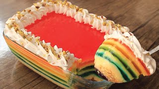 Jelly Custard By Chef Hafsa | Delicious Custard Trifle Recipe | Hafsas Kitchen