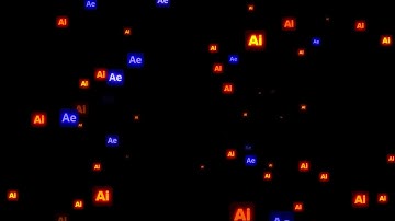 After Effects CC Particle Icons Animation Tutorial | Custom Icons as Particles in AE